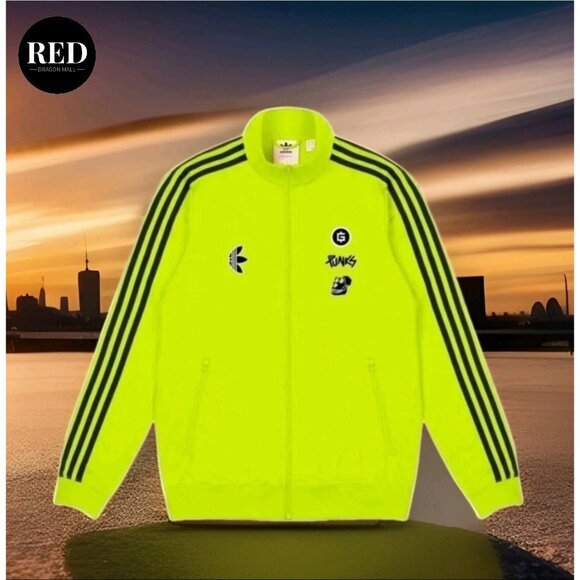 Adidas Bored Ape Yacht Club Punks Neon Firebird Track Jacket HZ4528 - Men's XS - Picture 1 of 3
